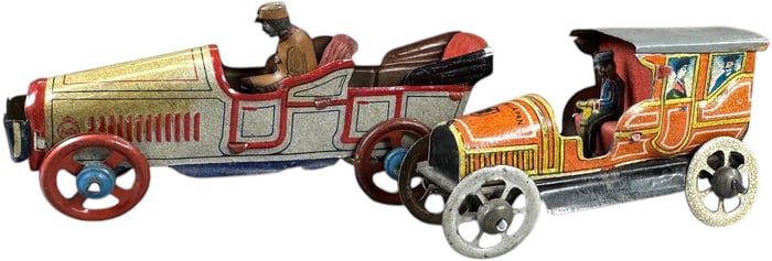 TOURING CAR & JAPANESE LIMOUSINE PENNY TOYS