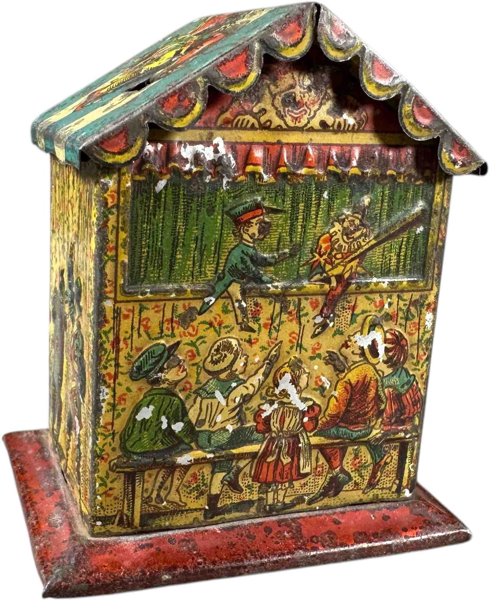PUNCH & JUDY PENNY TOY BANK (1 of 4)