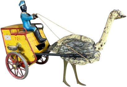 LEHMANN ZULU OSTRICH MAIL CART