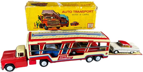 ASAKUSA AUTO TRANSPORT W/ 3 CARS