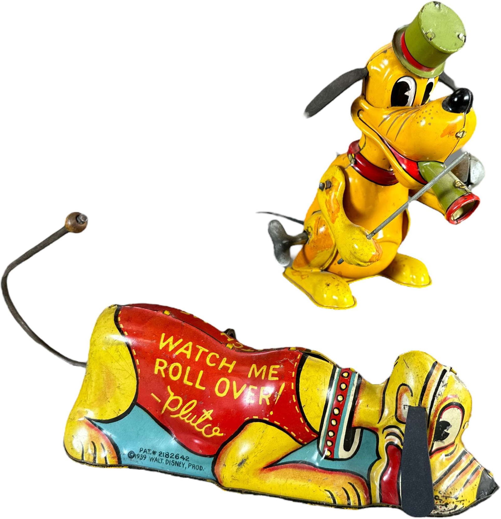 LINEMAR & MARX PLUTO WIND-UP TOYS (1 of 4)