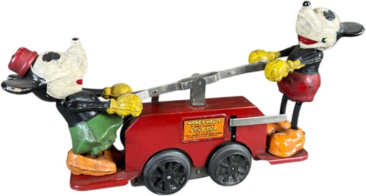 LIONEL MICKEY MINNIE HANDCAR