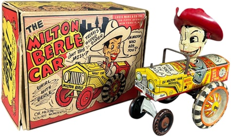 BOXED MARX MILTON BERLE CAR