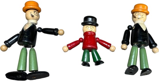 JAYMAR KAYO & MOON MULLINS FIGURES