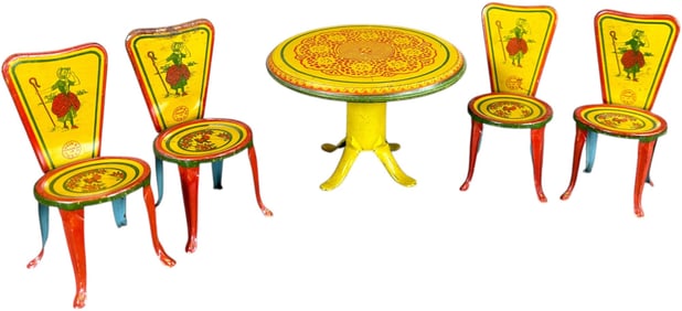 CHEIN BO-PEEP DOLL TABLE & CHAIR SET