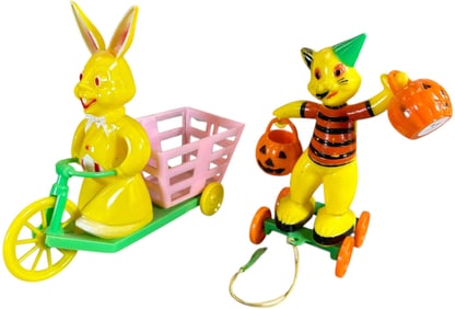 ROSBRO BUNNY CAR & HALLOWEEN CAT