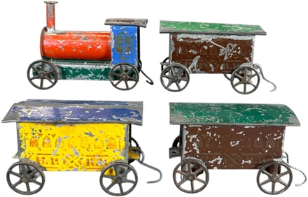 AMERICAN TIN UNION PACIFIC TRAIN SET