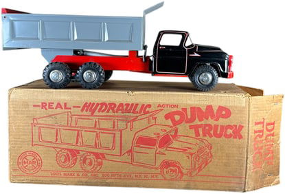 BOXED MARX HYDRAULIC DUMP TRUCK