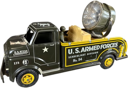 MARX ARMED FORCES SEARCHLIGHT TRUCK