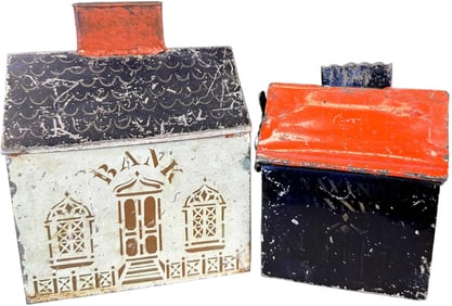 TWO AMERICAN TIN BUILDING STILL BANKS