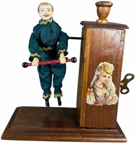 IVES CLOCKWORK SINGLE ACROBAT