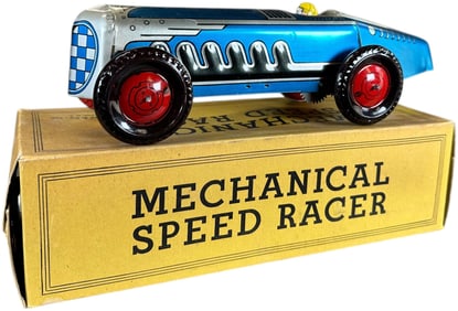 BOXED MARX MECHANICAL SPEED RACER