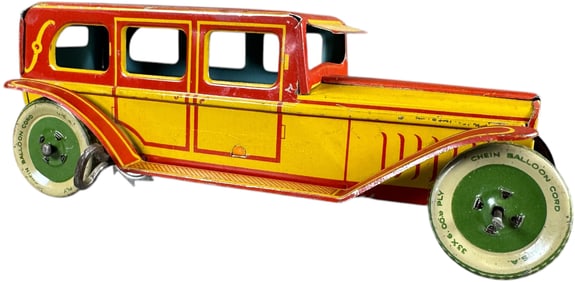 SCARCE CHEIN WIND-UP LIMOUSINE