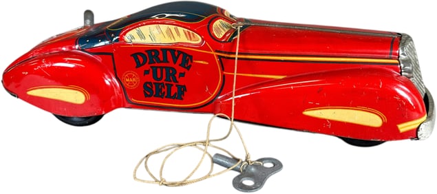 MARX DRIVE URSELF MYSTERY COUPE