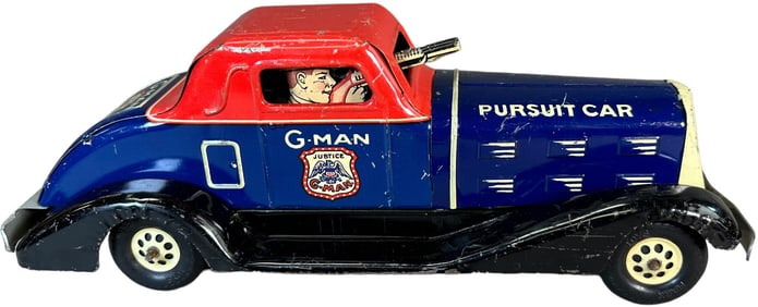 MARX G-MAN PURSUIT CAR