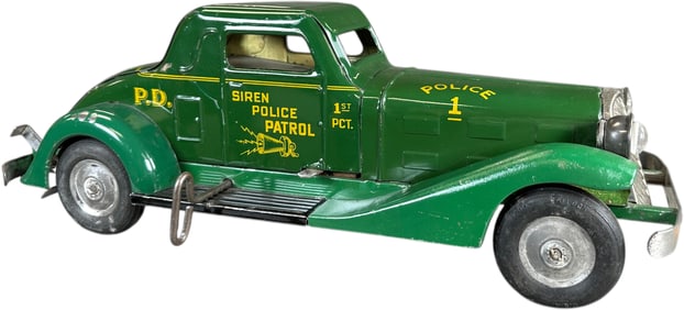 MARX DELUXE SIREN POLICE PATROL