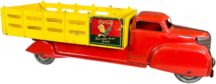 MARX COCA COLA STAKE TRUCK