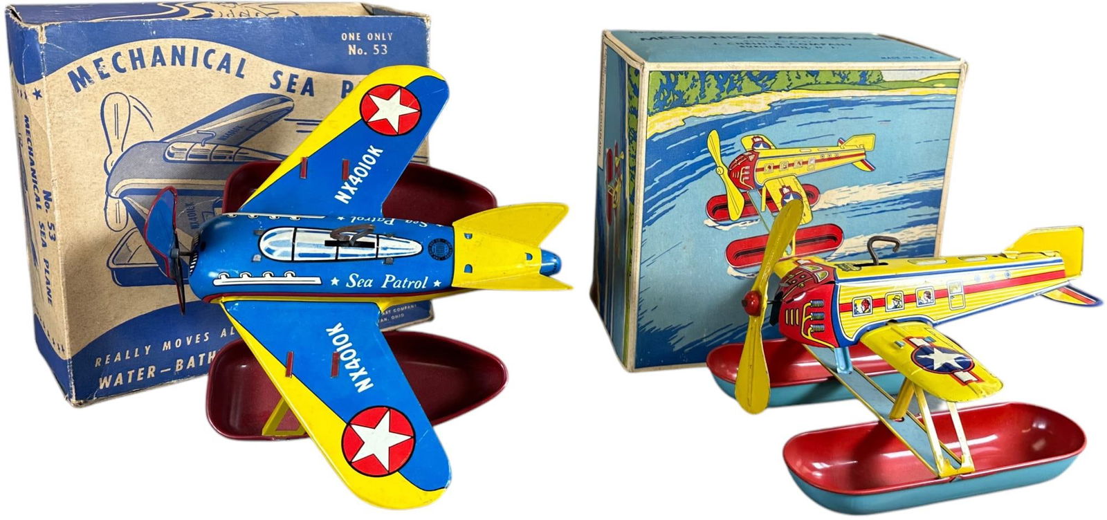 BOXED MECHANICAL SEA PLANES (1 of 6)