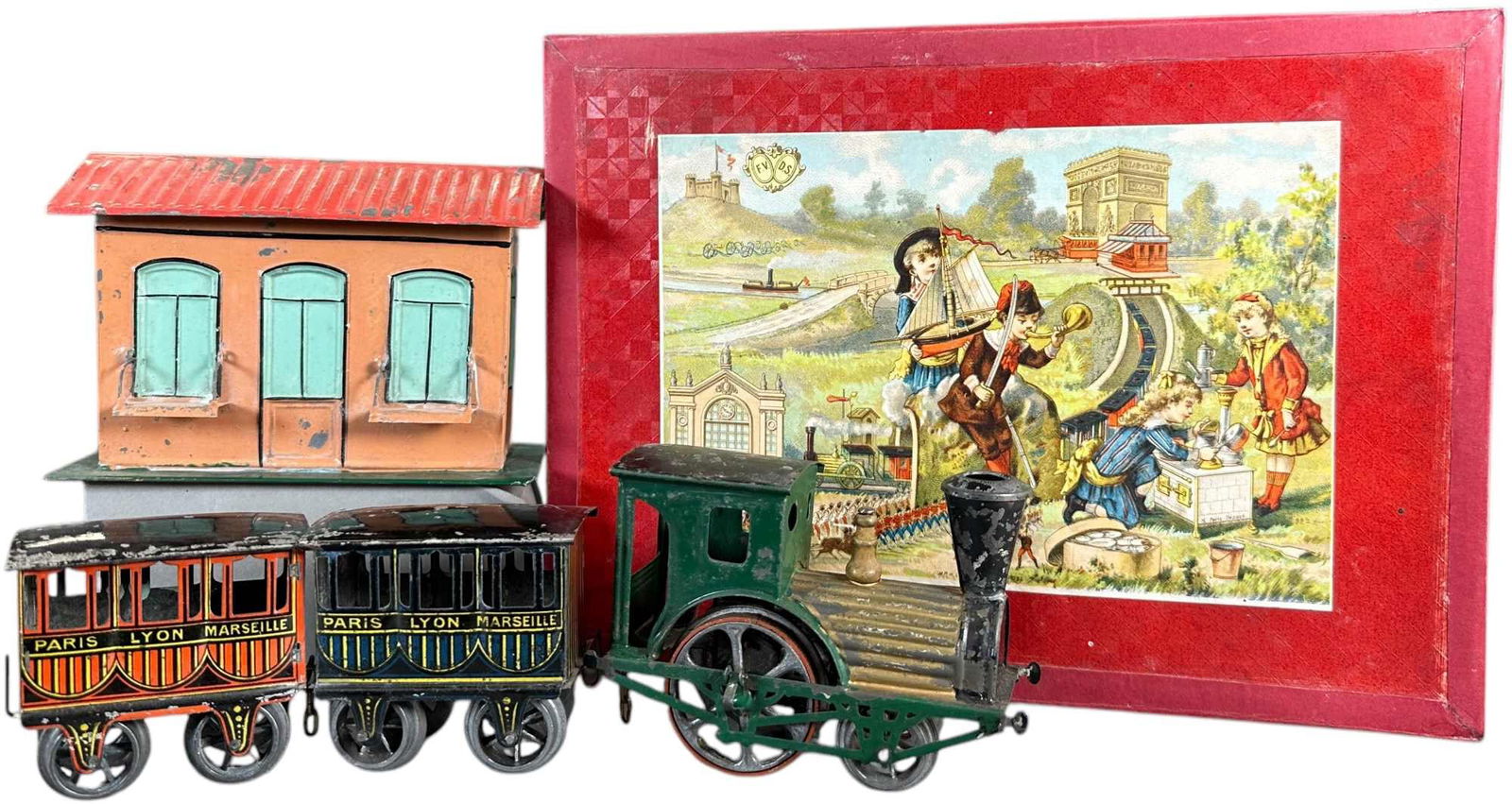 COLORFUL FV/DS TRAIN SET (1 of 9)