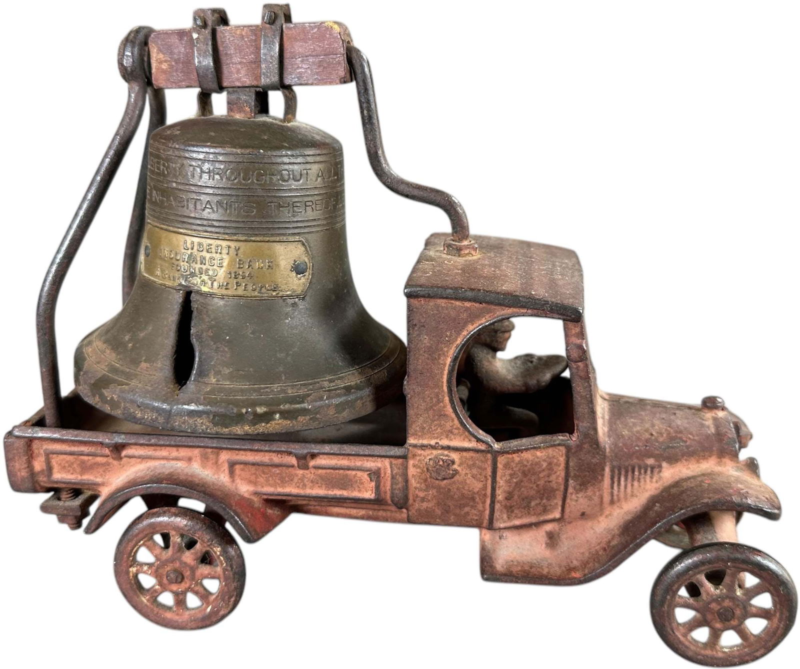 ARCADE MODEL T FLATBED W/ BELL BANK (1 of 9)