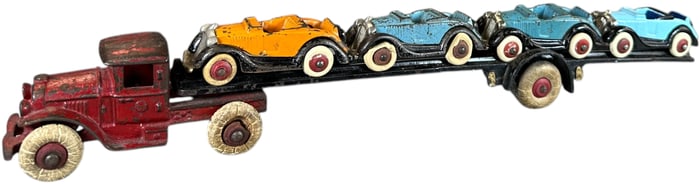 MEDIUM HUBLEY 1930S CAR CARRIER