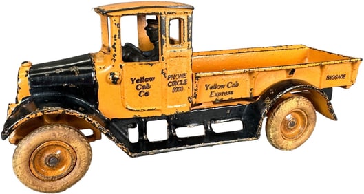 ARCADE YELLOW CAB EXPRESS BAGGAGE TRUCK