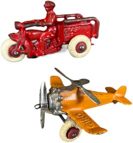 TWO: SMALL CRASH CAR & GYRO PLANE