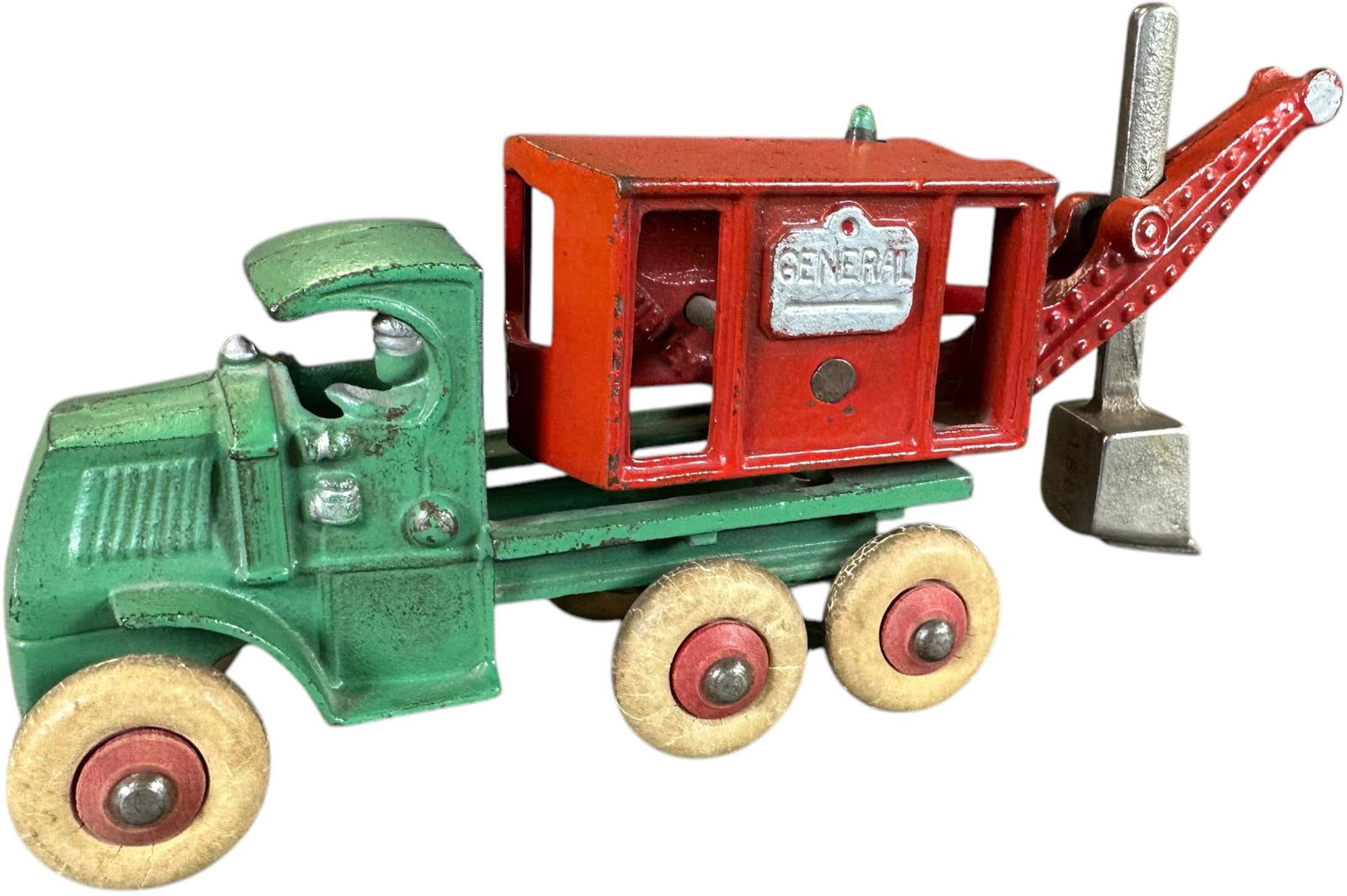 SMALL HUBLEY GENERAL STEAM SHOVEL TRUCK (1 of 8)