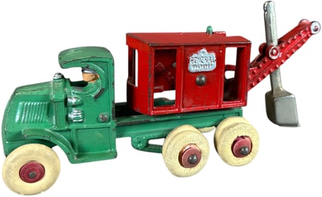 MEDIUM HUBLEY GENERAL STEAM SHOVEL TRUCK