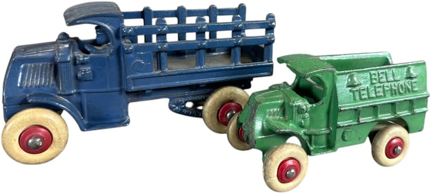 SMALL BELL TELEPHONE & MACK STAKE TRUCK