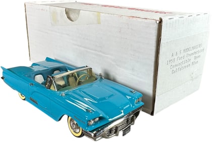 A&S MODELMAKERS 1958 FORD THUNDERBIRD