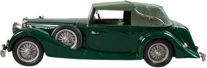 J&M CLASSICS ALVIS DIECAST MODEL SCALE MODEL