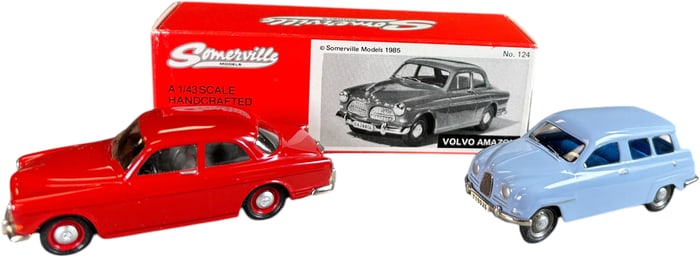 SOMERVILLE MODELS VOLVO AND SAAB SCALE MODEL