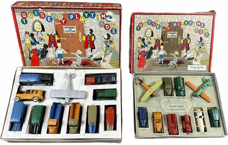 TWO TOOTSIETOY PLAYTIME TOYS SETS