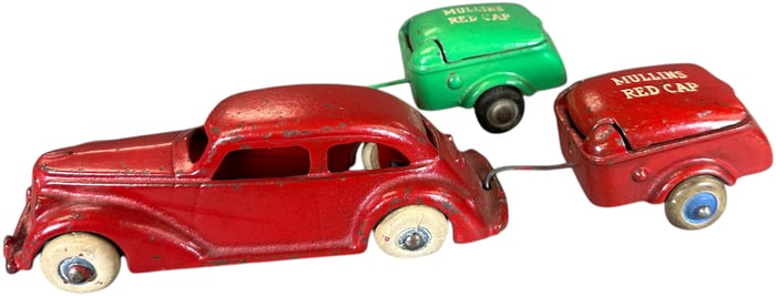 ARCADE SEDAN W/ MULLINS RED CAP TRAILERS