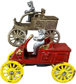 TWO SMALL KENTON RUNABOUT TILLER CARTS