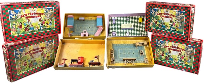 FOUR TOOTSIETOY FURNITURE SETS