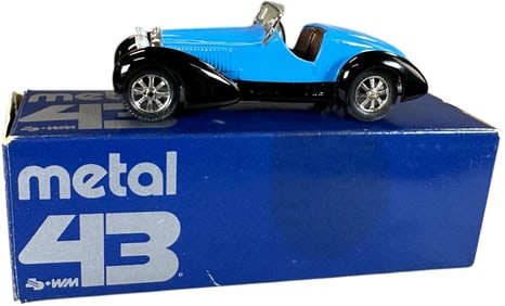 METAL 43 MODELS BUGATTI SCALE MODEL