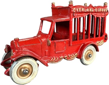 REDUCED KENTON OVERLAND CIRCUS CAGE TRUCK