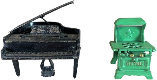 ARCADE PIANO AND ROYAL STOVE