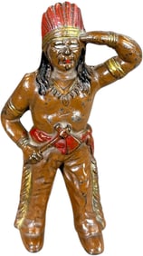 INDIAN W/ TOMAHAWK STILL BANK