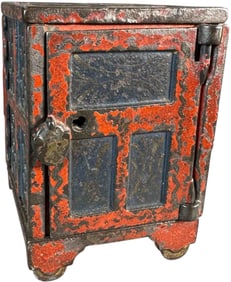 STEVENS PADLOCK SAFE STILL BANK