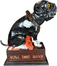 BULL DOG MECHANICAL BANK