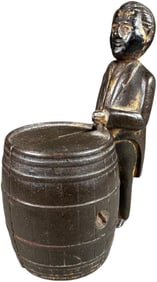 CIRCUS TICKET COLLECTOR MECHANICAL BANK