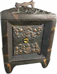 RECESSED DOOR FILIGREE SAFE BANK