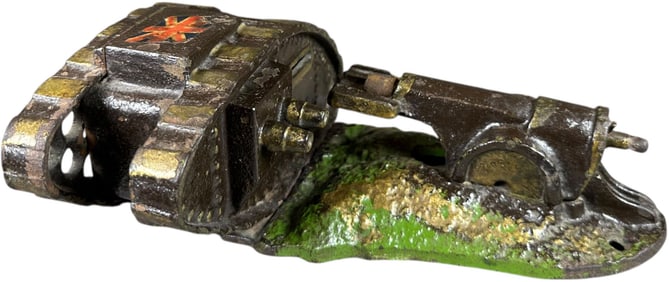 TANK & CANNON MECHANICAL BANK