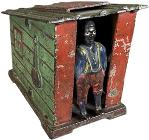 CABIN MECHANICAL BANK - GREEN