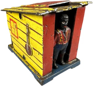 CABIN MECHANICAL BANK - YELLOW