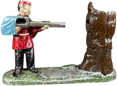 ALUMINUM CREEDMOOR MECHANICAL BANK