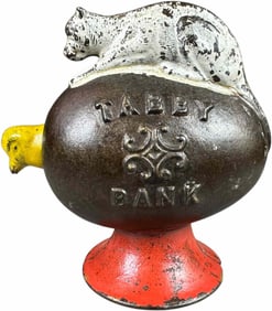 TABBY BANK MECHANICAL BANK